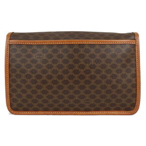 Celine Bag Shoulder Brown Macadam